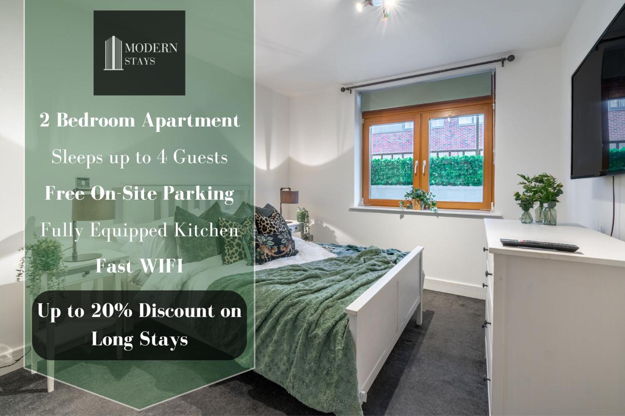 Appartamento Mailbox 2 Bed Centre - Free Parking